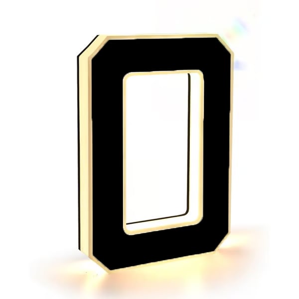 Lighted House Numbers for Outside