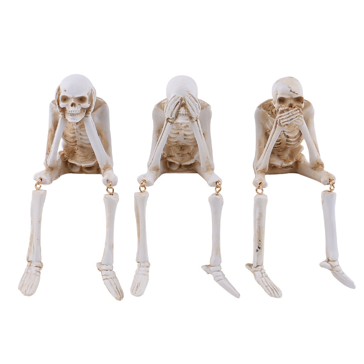 Halloween Fireplace Simulation Skull