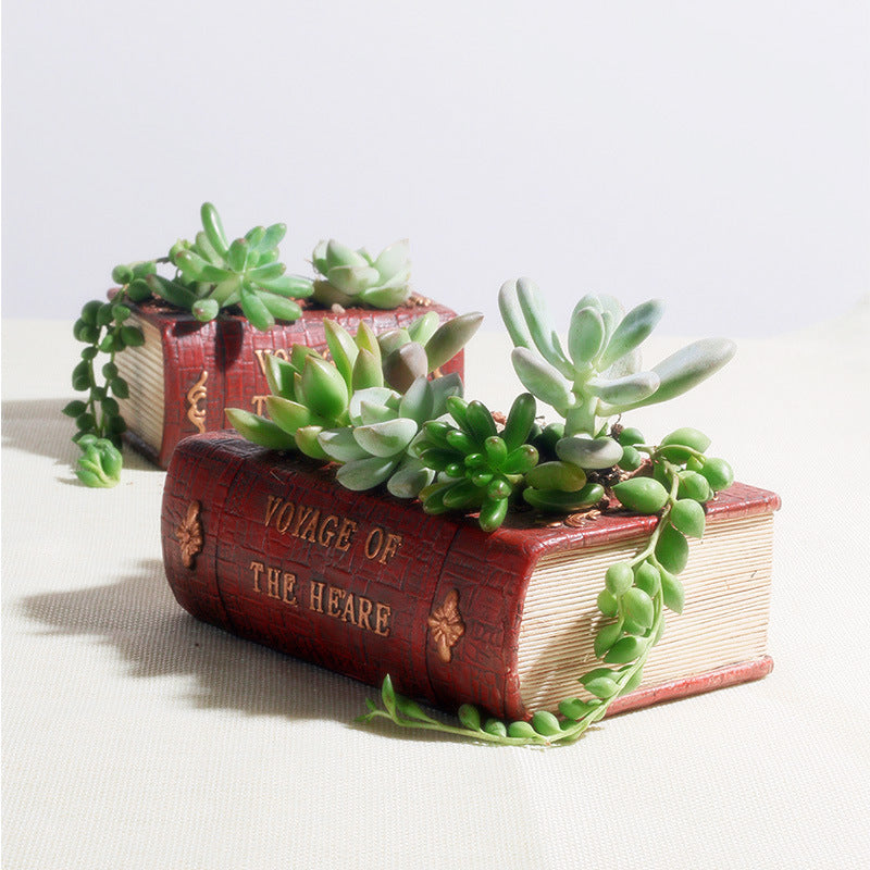 Literature Book Pot