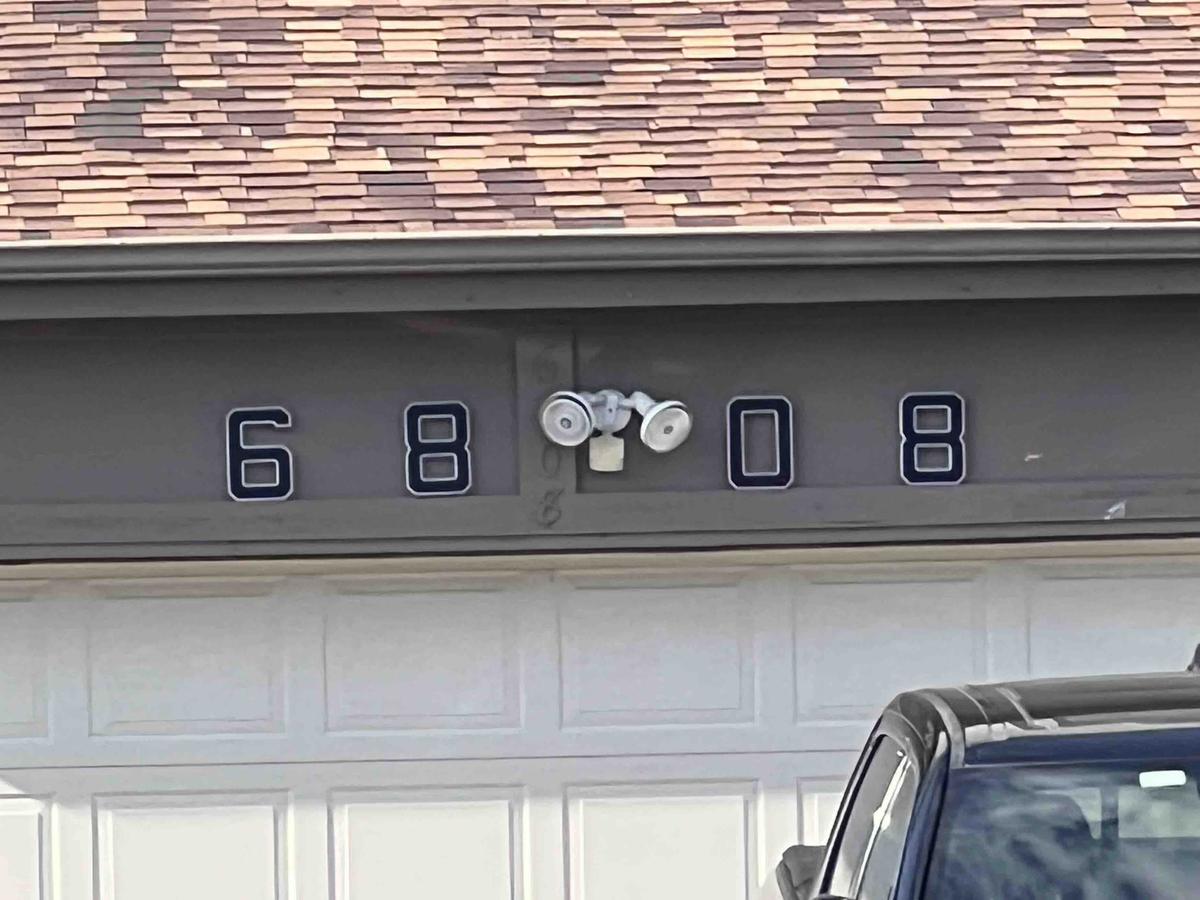 Lighted House Numbers for Outside