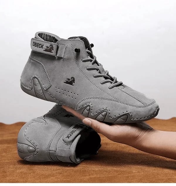 🔥🎁2025-Christmas Hot Sale🎁 - 2025 Italian Handmade Suede Velcro High Boots