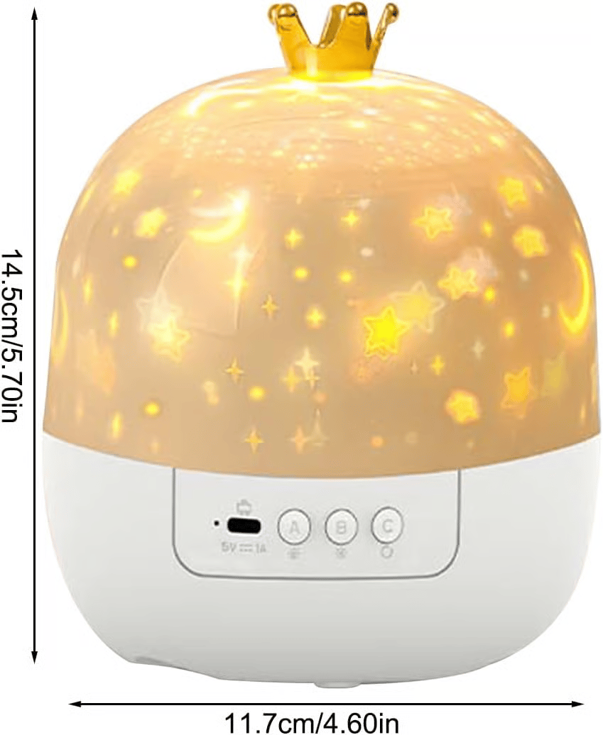 ⭐Projector Night Light for Kids 15 Sets of Films🌙Type-C Charging🔋